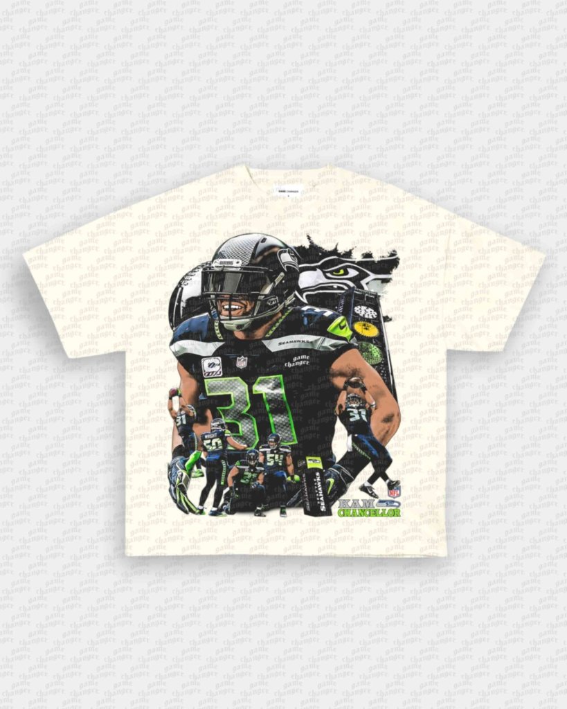 KAM CHANCELLOR TEE Hoodie, Sweatshirt | CoreVibeTees.com (Image 2)