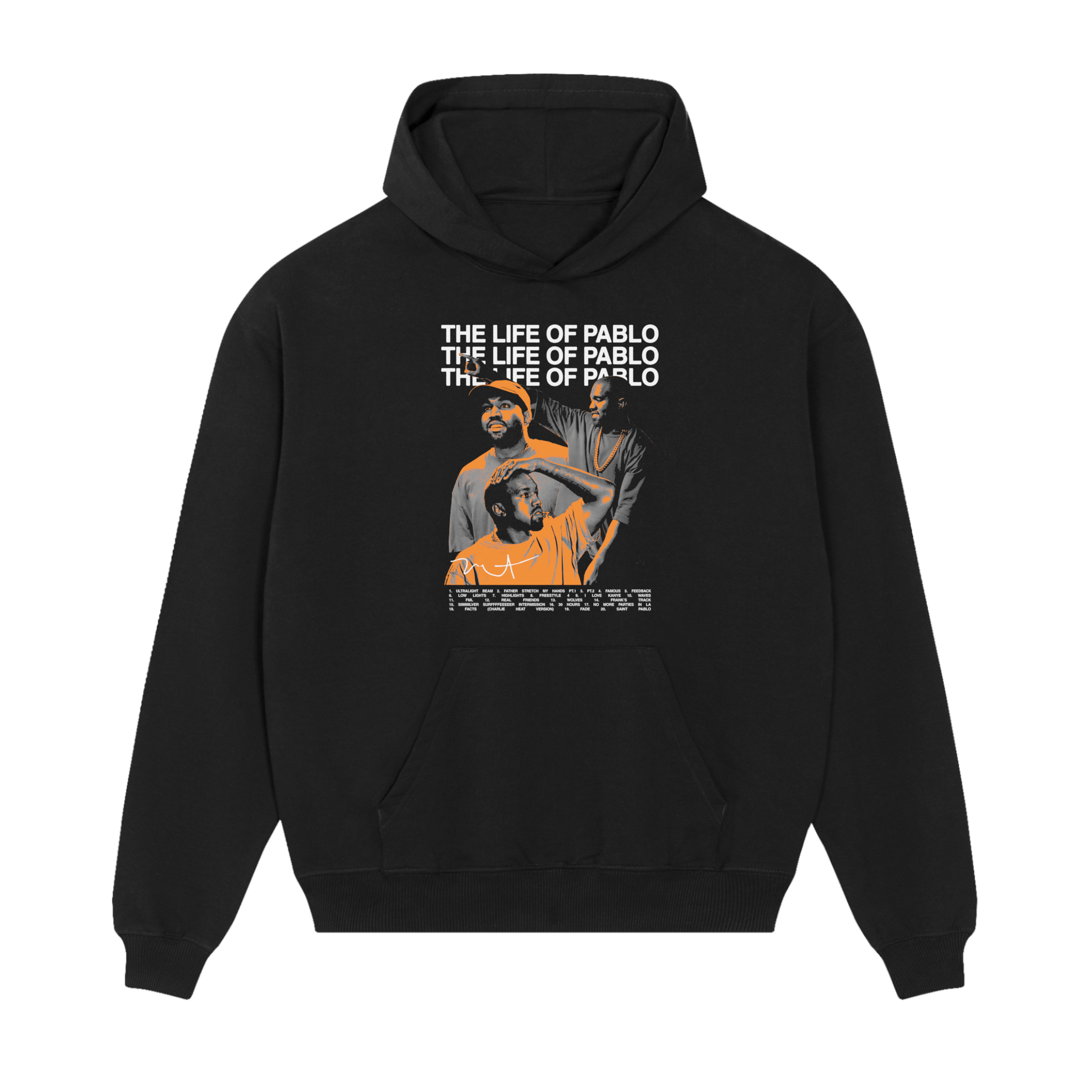 Kanye West "Life Of Pablo Album" Hoodie T-Shirts, Sweatshirt | CoreVibeTees.com