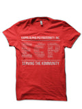 ECP Red T-Shirt Hoodie, Sweatshirt | CoreVibeTees.com