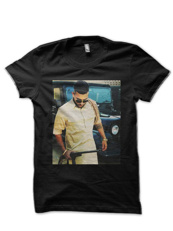 Karan Aujla Black T-Shirt Hoodie, Sweatshirt | CoreVibeTees.com