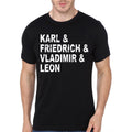 Karl & Friedrich Black Half Sleeve T-Shirt Hoodie, Sweatshirt | CoreVibeTees.com