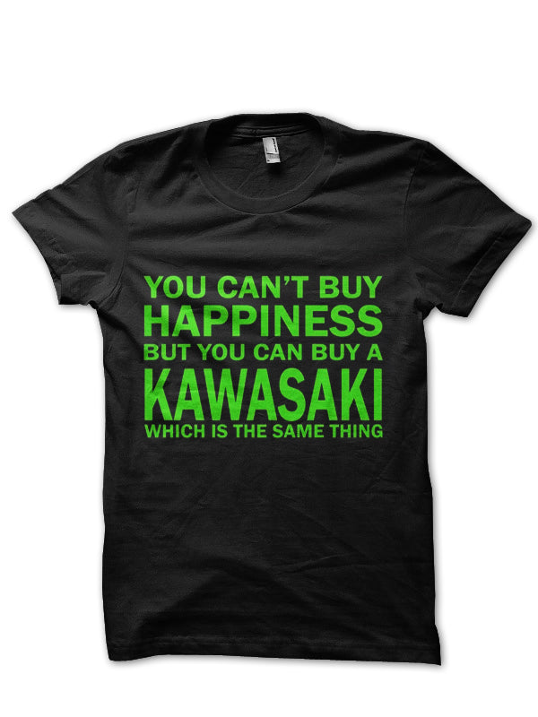 You Canâ€™t Buy Happiness But Kawasaki T-Shirt Hoodie, Sweatshirt | CoreVibeTees.com