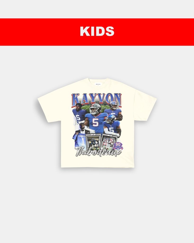 KAYVON THIBODEAUX - KIDS TEE Hoodie, Sweatshirt | CoreVibeTees.com (Image 4)