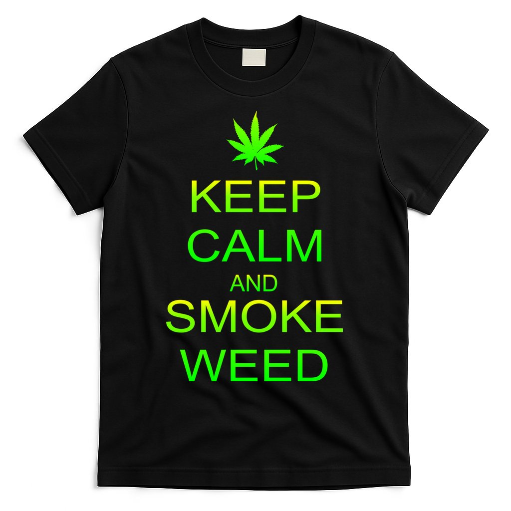 Keep Calm And Smoke Weed T-Shirt Hoodie, Sweatshirt | CoreVibeTees.com