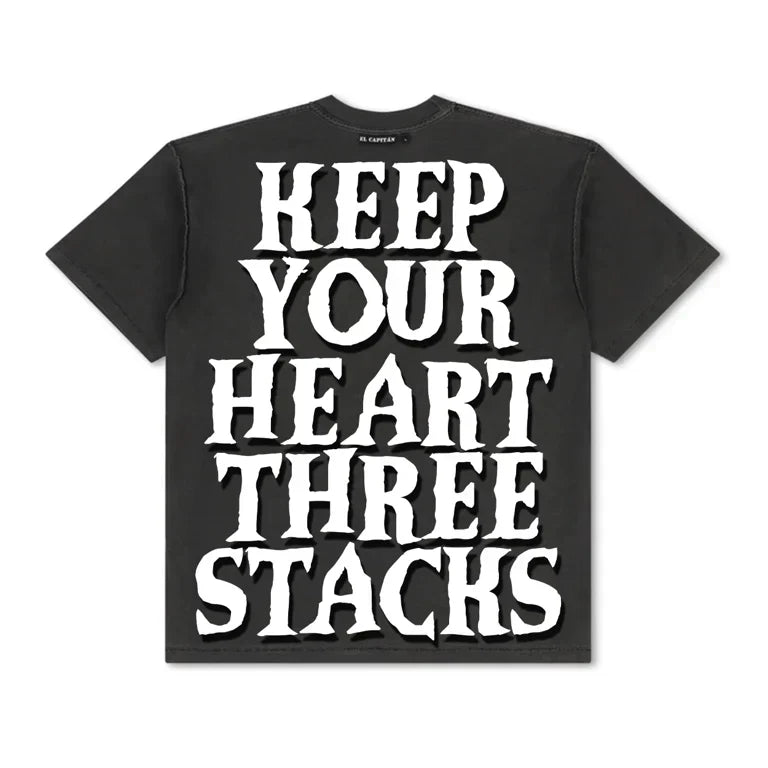 KEEP YOUR HEART THREE STACKS TEE Hoodie, Sweatshirt | CoreVibeTees.com (Image 2)