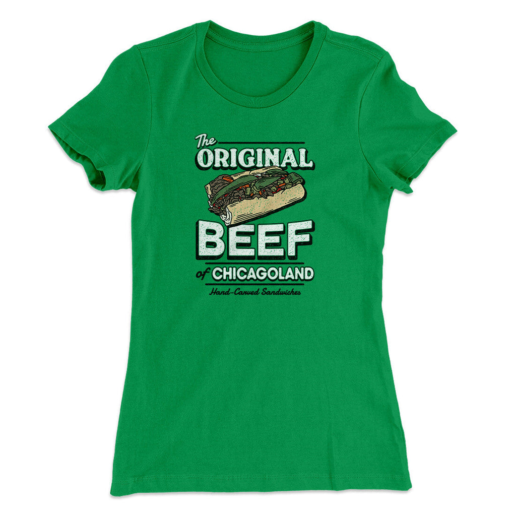 The Original Beef Of Chicagoland Women's T-Shirt Hoodie, Sweatshirt | CoreVibeTees.com (Image 5)