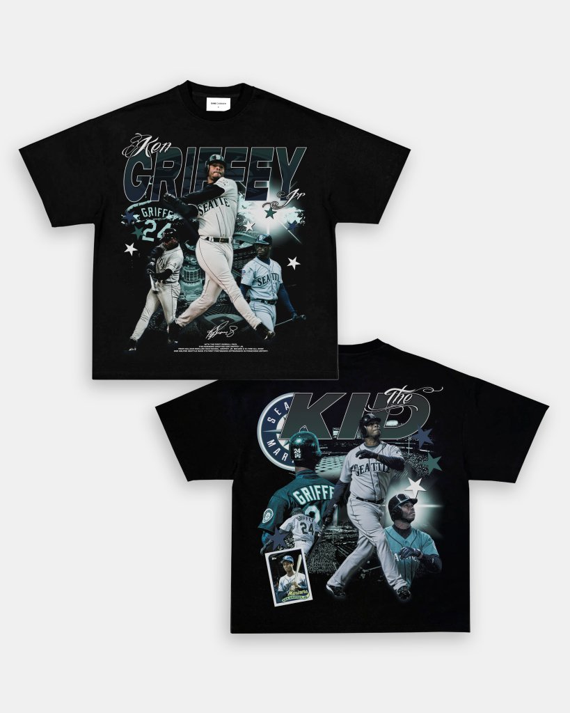 KEN GRIFFEY JR 2 TEE - [DS] Hoodie, Sweatshirt | CoreVibeTees.com (Image 3)