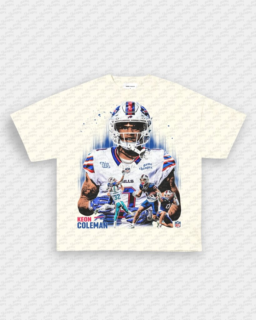 KEON COLEMAN - BILLS TEE Hoodie, Sweatshirt | CoreVibeTees.com (Image 2)
