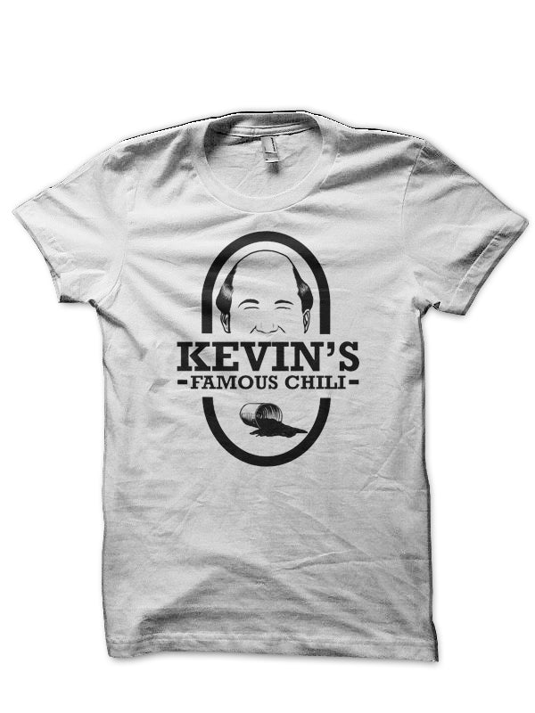 Kevinâ€™s Famous Chili White T-Shirt Hoodie, Sweatshirt | CoreVibeTees.com