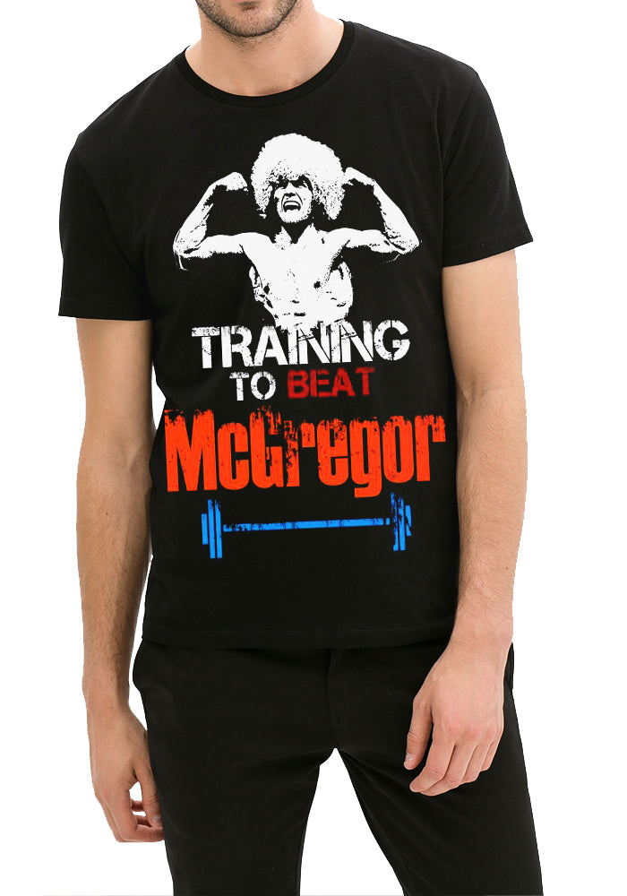 Training To Beat Mcgregor Black T-Shirt Hoodie, Sweatshirt | CoreVibeTees.com