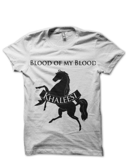 Khaleesi White Tee Style001 Hoodie, Sweatshirt | CoreVibeTees.com