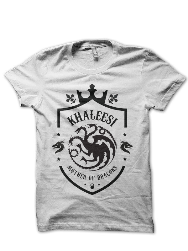 Khaleesi White Tee Style002 Hoodie, Sweatshirt | CoreVibeTees.com