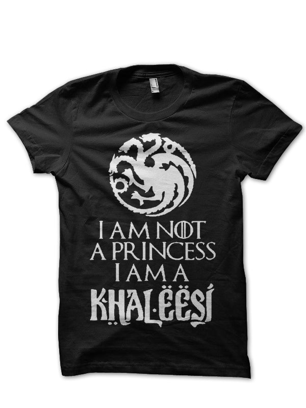 I Am Khaleesi Black Menâ€™s T-Shirt Hoodie, Sweatshirt | CoreVibeTees.com