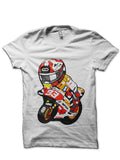 Marc Marquez White T-Shirt Hoodie, Sweatshirt | CoreVibeTees.com