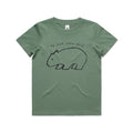 Wombat Kids T-Shirt (Sage) Hoodie, Sweatshirt | CoreVibeTees.com