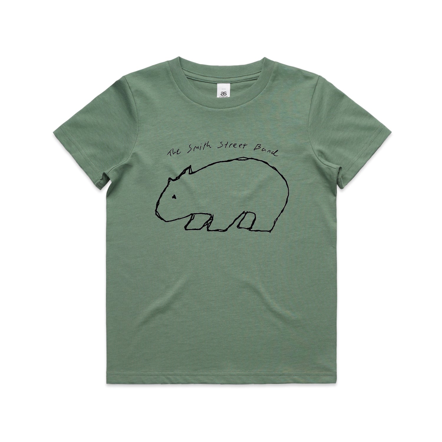 Wombat Kids T-Shirt (Sage) Hoodie, Sweatshirt | CoreVibeTees.com
