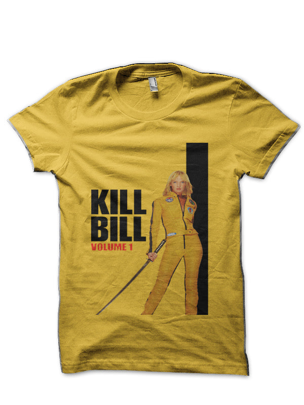 kill Bill volume 1 Yellow T-Shirt Hoodie, Sweatshirt | CoreVibeTees.com