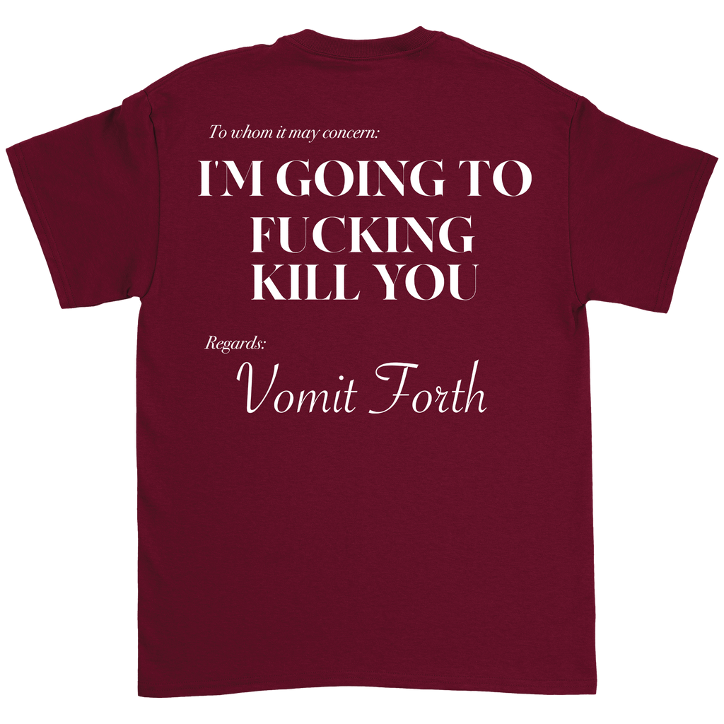 Vomit Forth - Kill You T-Shirt Hoodie, Sweatshirt | CoreVibeTees.com (Image 2)