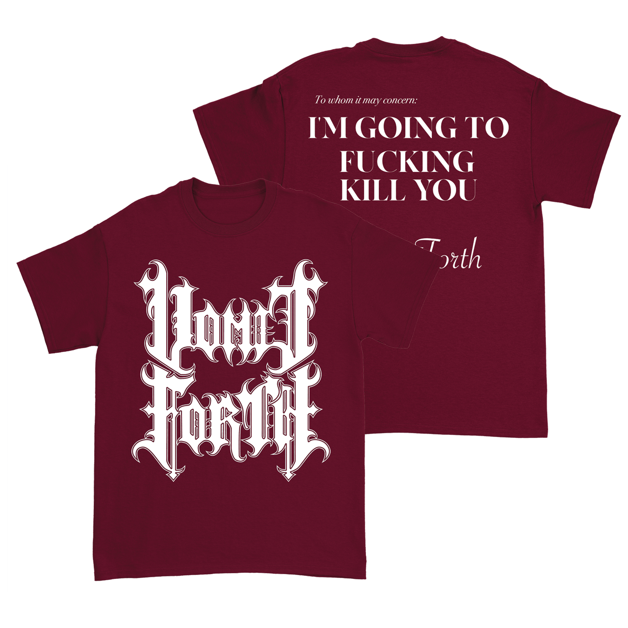 Vomit Forth - Kill You T-Shirt Hoodie, Sweatshirt | CoreVibeTees.com (Image 3)
