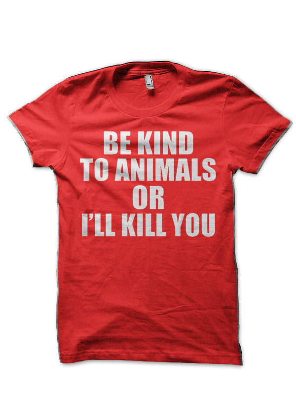 Be Kind To Animals T-Shirt Hoodie, Sweatshirt | CoreVibeTees.com