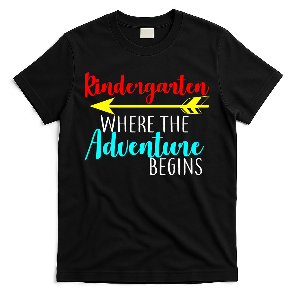 Kindergarten Where The Adventure Begins T-Shirt Hoodie, Sweatshirt | CoreVibeTees.com