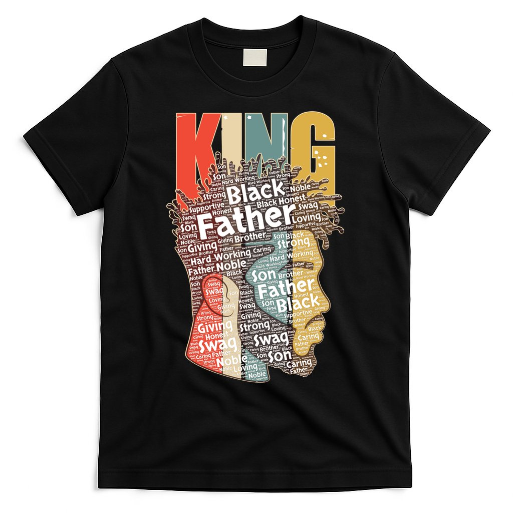 King African American Black Father T-Shirt Hoodie, Sweatshirt | CoreVibeTees.com