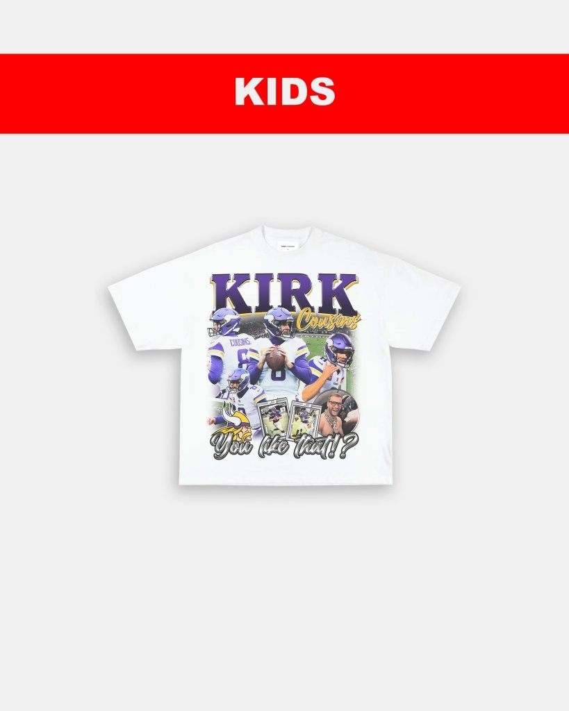 KIRK COUSINS - KIDS TEE Hoodie, Sweatshirt | CoreVibeTees.com (Image 2)