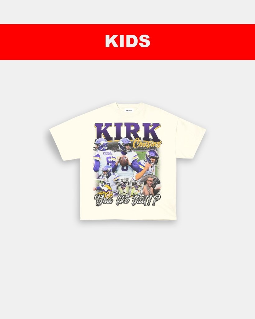 KIRK COUSINS - KIDS TEE Hoodie, Sweatshirt | CoreVibeTees.com (Image 4)