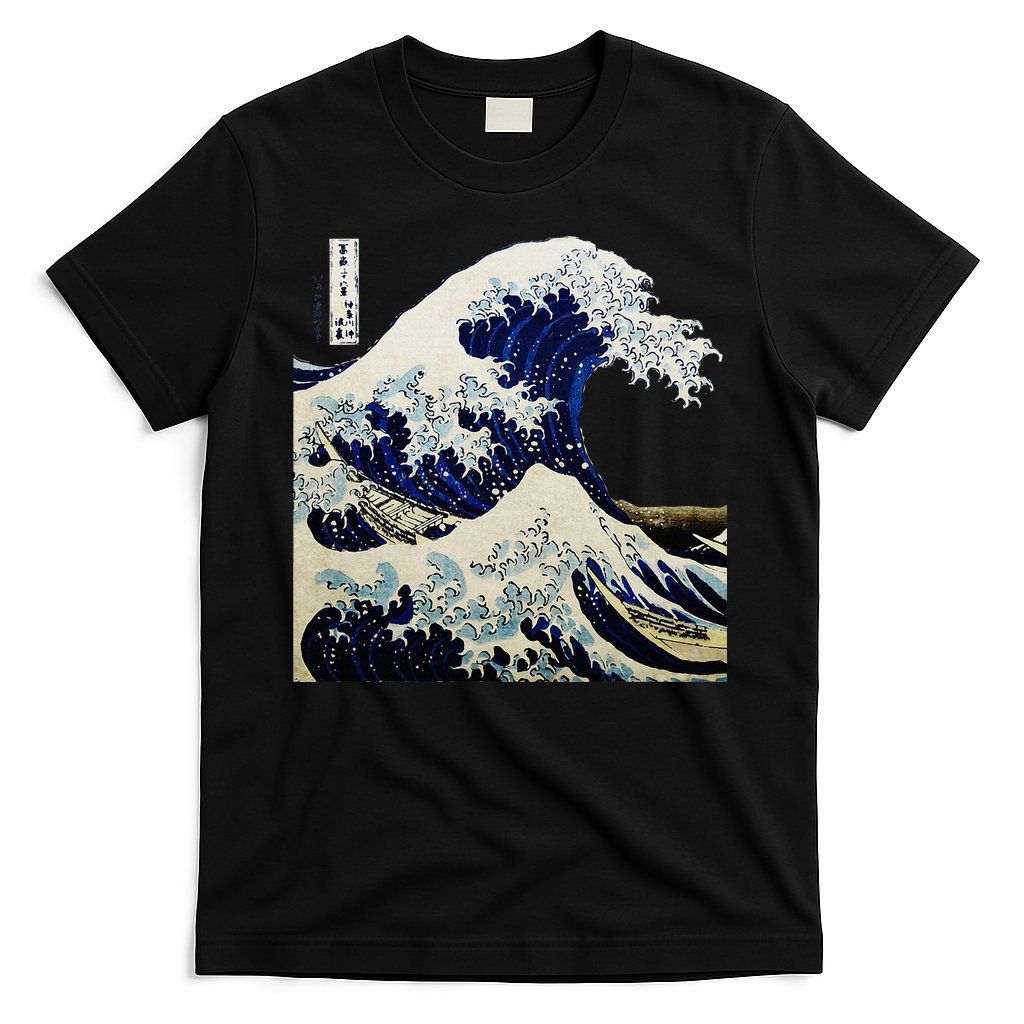 Kanagawa Japanese The Great Wave T-Shirt Hoodie, Sweatshirt | CoreVibeTees.com