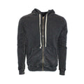Black Organic Cotton Zip Hoodie T-Shirts, Sweatshirt | CoreVibeTees.com (Image 1)