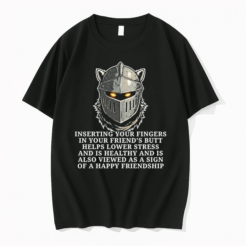 Knight Inserting Your Fingers In Your Friends Butt Helps Lower Stress 0 Tshirts Sweater