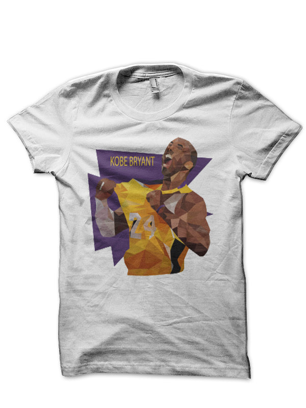 Kobe Bryant Excited White T-Shirt Hoodie, Sweatshirt | CoreVibeTees.com