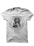 Cobra Kai White Half Sleeve T-Shirt Hoodie, Sweatshirt | CoreVibeTees.com