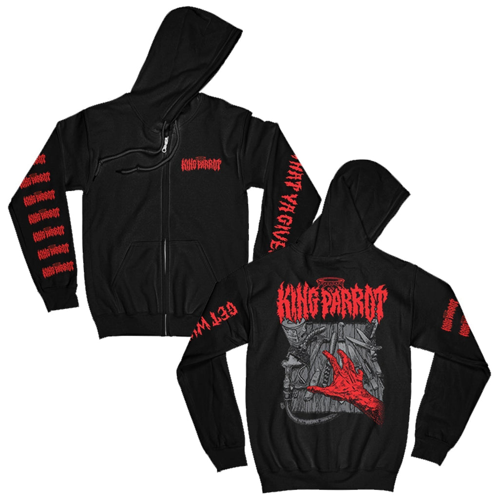 Get What Ya Given Zip Up Hoodie (Black) T-Shirts, Sweatshirt | CoreVibeTees.com