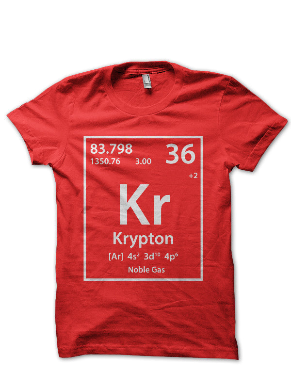 Krypton Element Half Sleeve T-Shirt Hoodie, Sweatshirt | CoreVibeTees.com