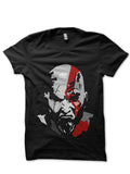Kratos Face Black Tee Hoodie, Sweatshirt | CoreVibeTees.com