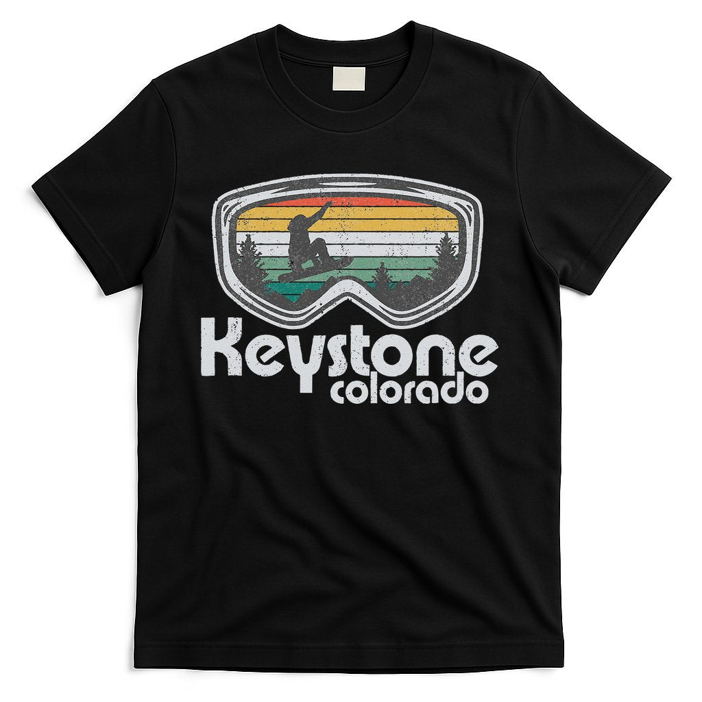 Keystone Snowboarding Retro Colorado Mountain Snowboard T-Shirt Hoodie, Sweatshirt | CoreVibeTees.com