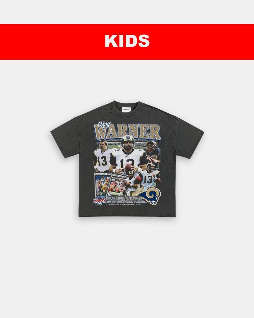KURT WARNER - KIDS TEE Hoodie, Sweatshirt | CoreVibeTees.com (Image 1)