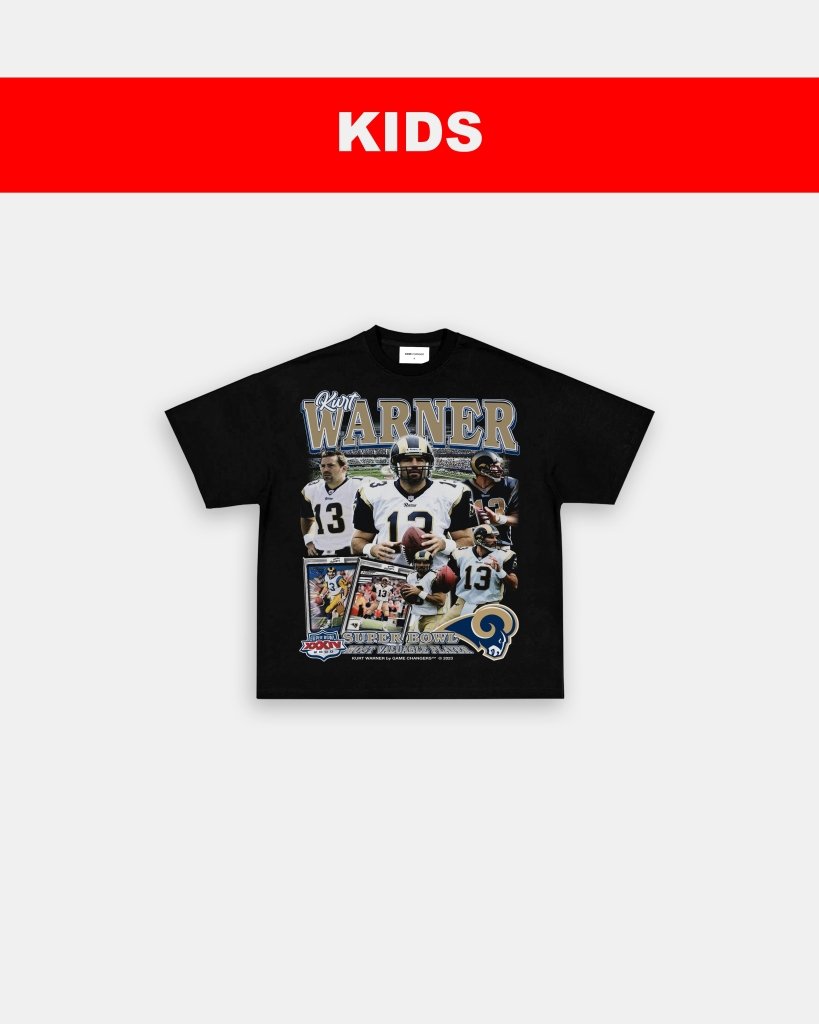 KURT WARNER - KIDS TEE Hoodie, Sweatshirt | CoreVibeTees.com (Image 3)