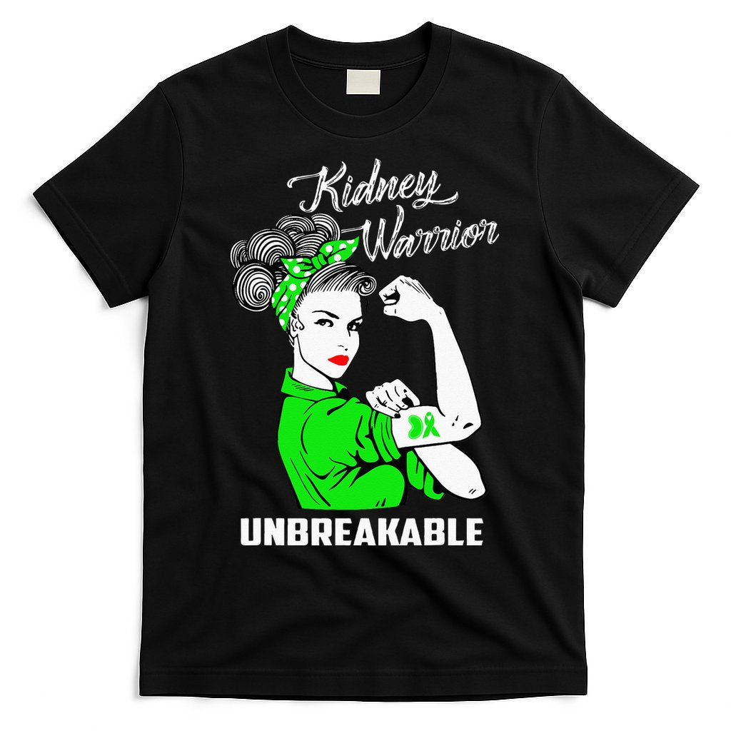 Kidney Warrior Unbreakable Kidney Awareness Gift T-Shirt Hoodie, Sweatshirt | CoreVibeTees.com