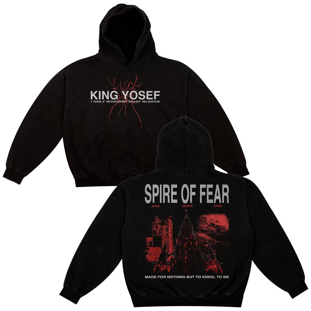 Spire Of Fear Hoodie (Black) T-Shirts, Sweatshirt | CoreVibeTees.com
