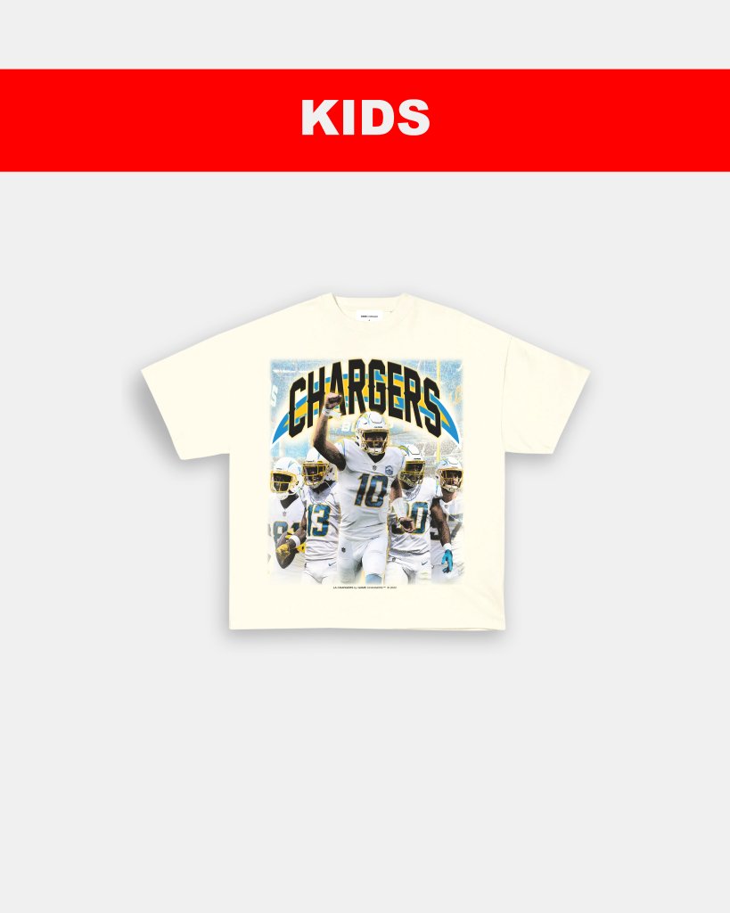 LA CHARGERS - KIDS TEE Hoodie, Sweatshirt | CoreVibeTees.com (Image 4)