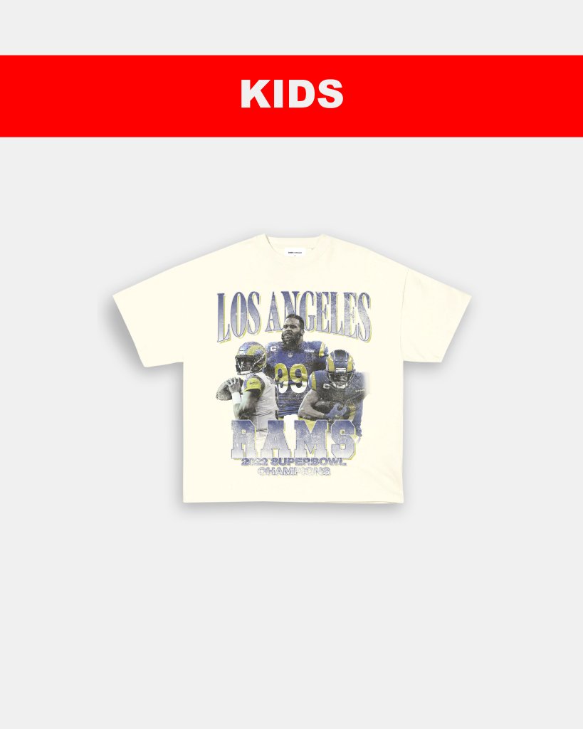 LA RAMS V2 - KIDS TEE Hoodie, Sweatshirt | CoreVibeTees.com (Image 4)