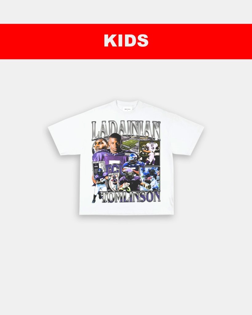 LADAINIAN TOMLINSON - TCU - KIDS TEE Hoodie, Sweatshirt | CoreVibeTees.com (Image 2)