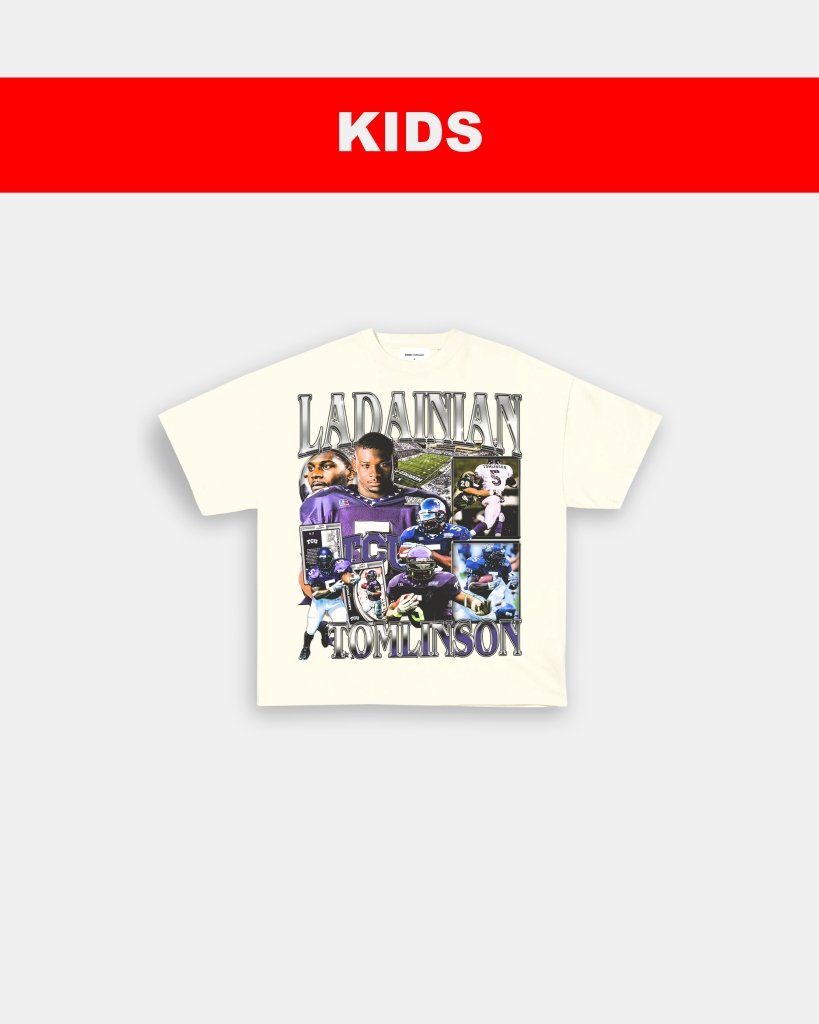LADAINIAN TOMLINSON - TCU - KIDS TEE Hoodie, Sweatshirt | CoreVibeTees.com (Image 4)
