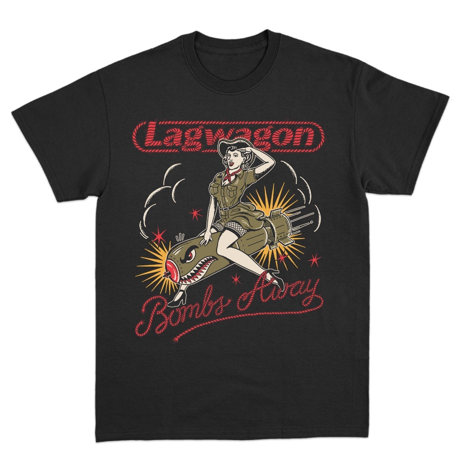 Bombs Away T-Shirt (Black) Hoodie, Sweatshirt | CoreVibeTees.com
