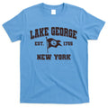Lake George New York Est. 1755 T-Shirt Hoodie, Sweatshirt | CoreVibeTees.com