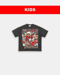 LAMAR JACKSON - LOUISVILLE - KIDS TEE Hoodie, Sweatshirt | CoreVibeTees.com (Image 1)