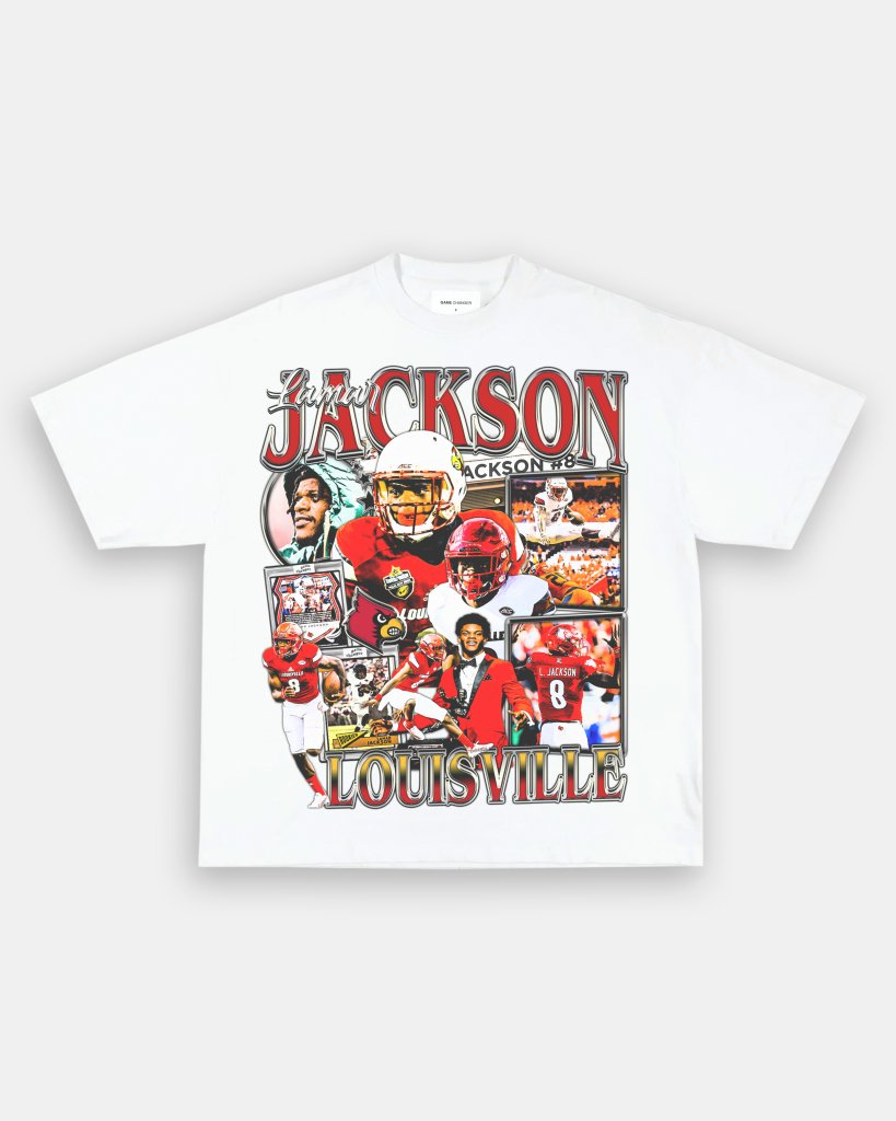 LAMAR JACKSON - LOUISVILLE TEE Hoodie, Sweatshirt | CoreVibeTees.com (Image 2)