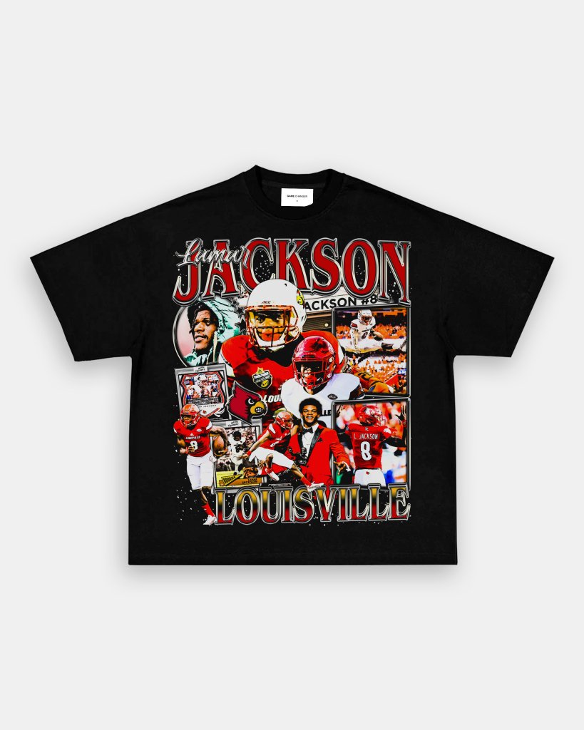 LAMAR JACKSON - LOUISVILLE TEE Hoodie, Sweatshirt | CoreVibeTees.com (Image 3)